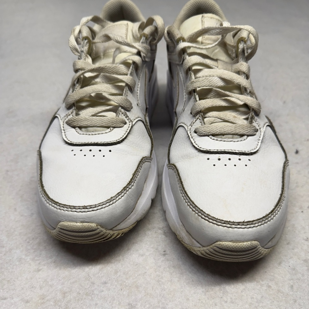 Nike Air Max Leather SC Triple White Men’s Size 8 - Picture 2 of 8
